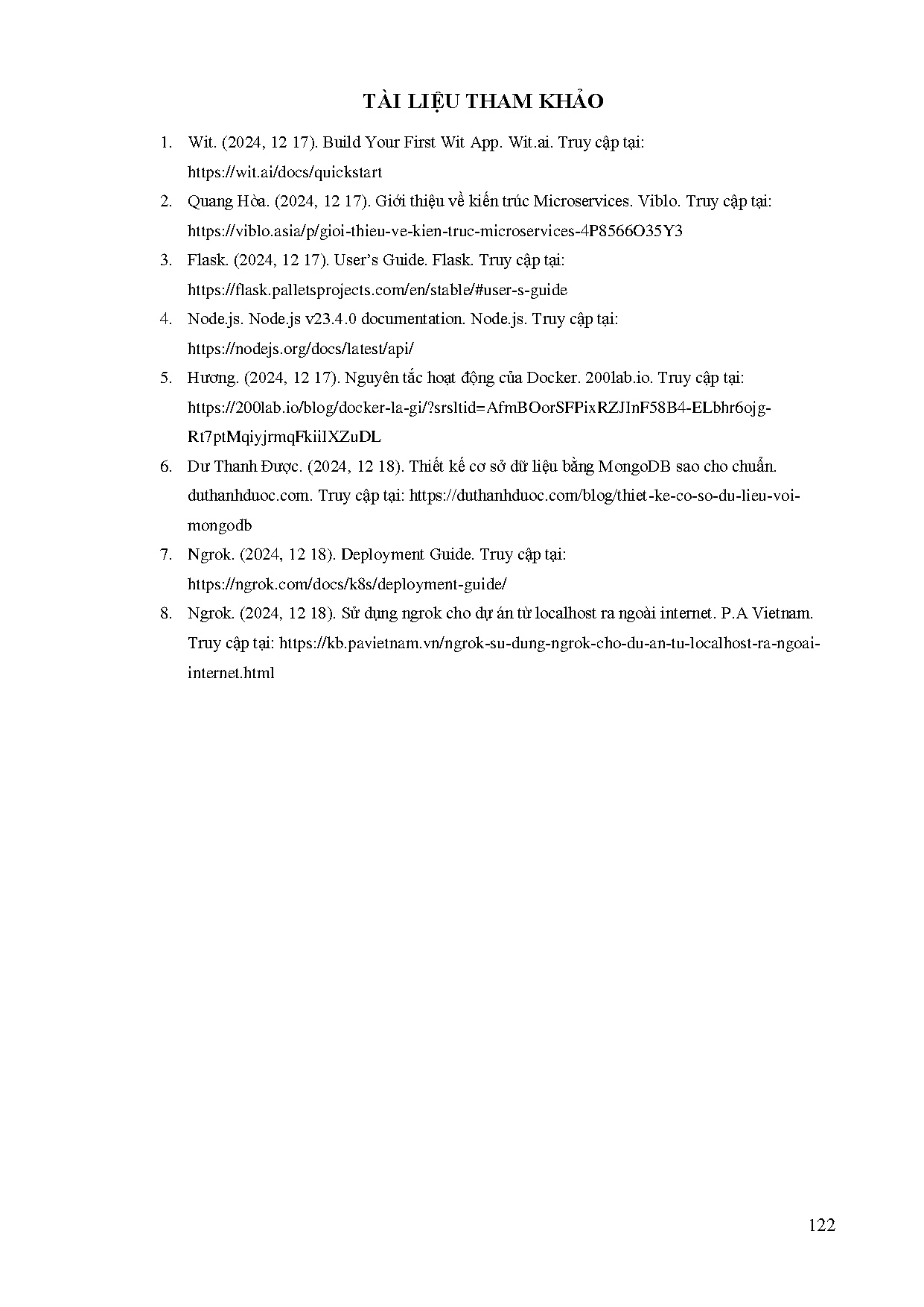 Ảnh một số trang tài liệu