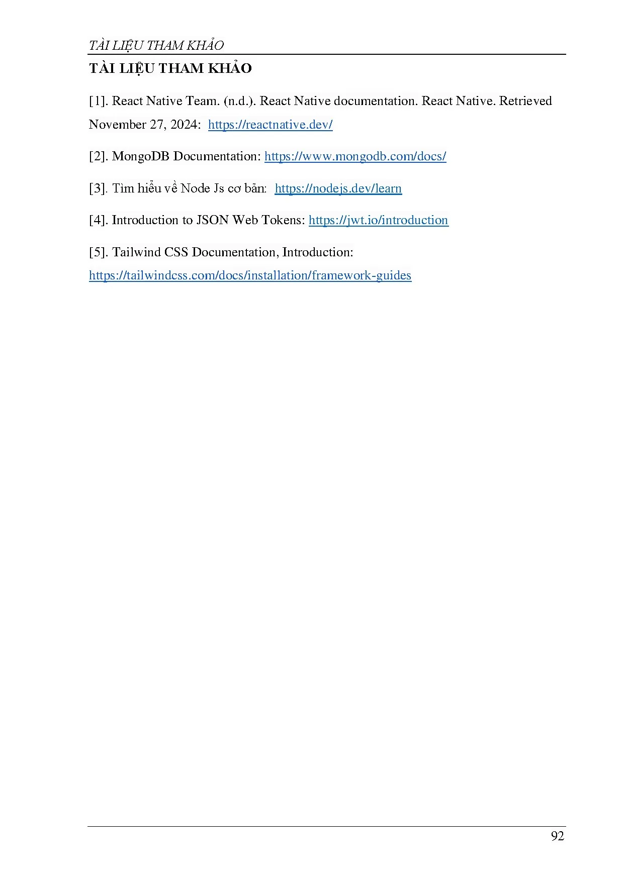 Đồ án tốt nghiệp - Xây dựng website thời trang - Trang 99