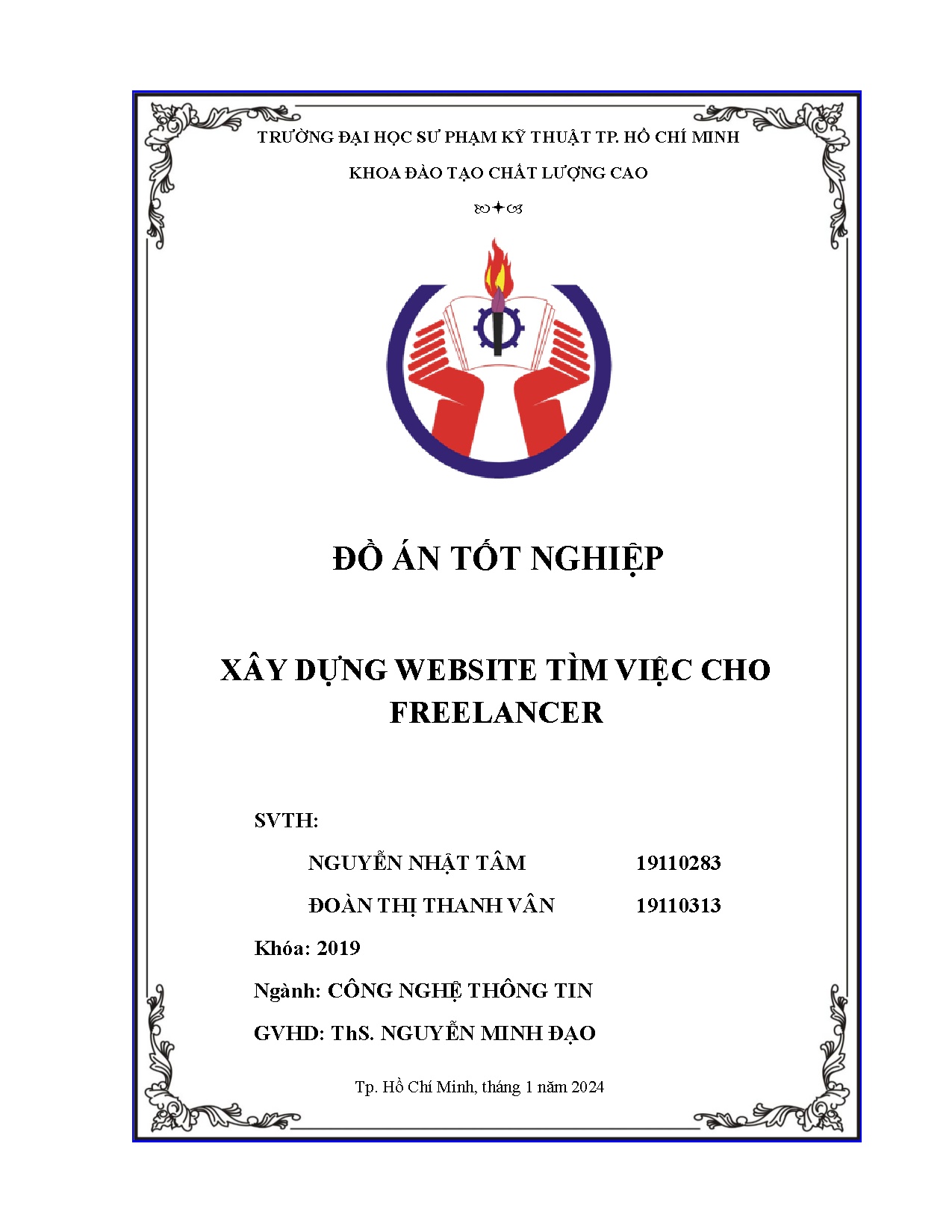 Đồ án tốt nghiệp - Xây dựng website tìm việc cho Freelancer