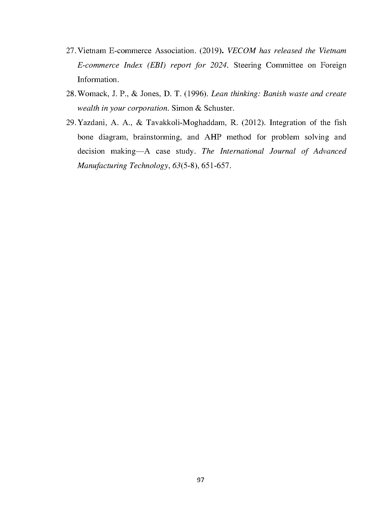 Đồ án tốt nghiệp - Improving the efficiency of the export activities at Thien Thien Nhan Company L - Trang 108
