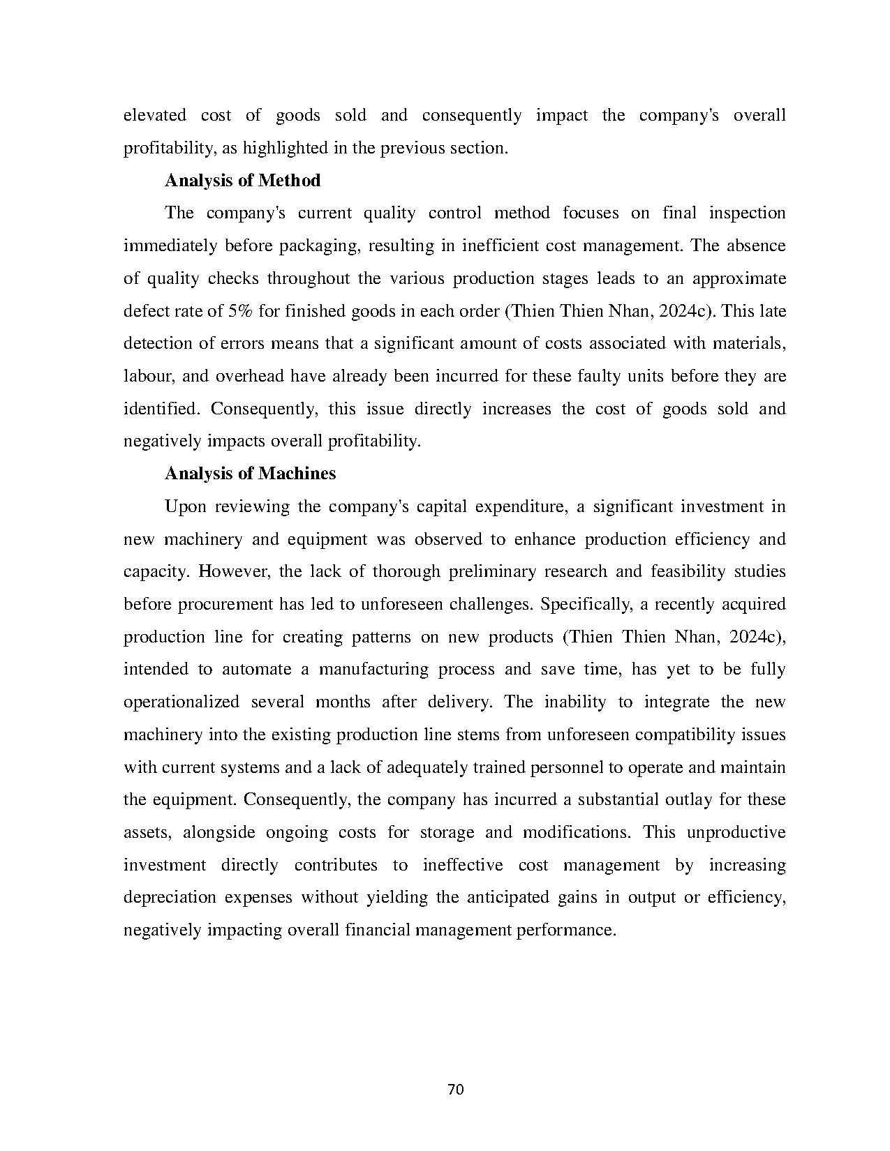 Đồ án tốt nghiệp - Improving the efficiency of the export activities at Thien Thien Nhan Company L - Trang 81