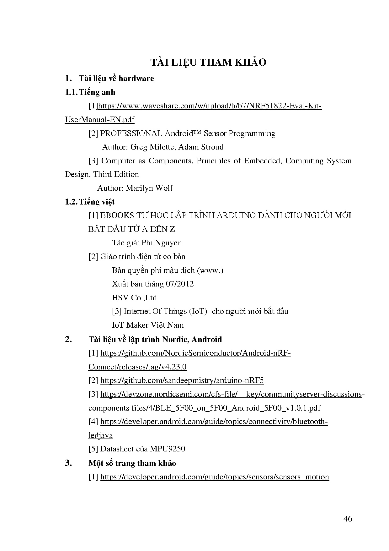 Ảnh một số trang tài liệu