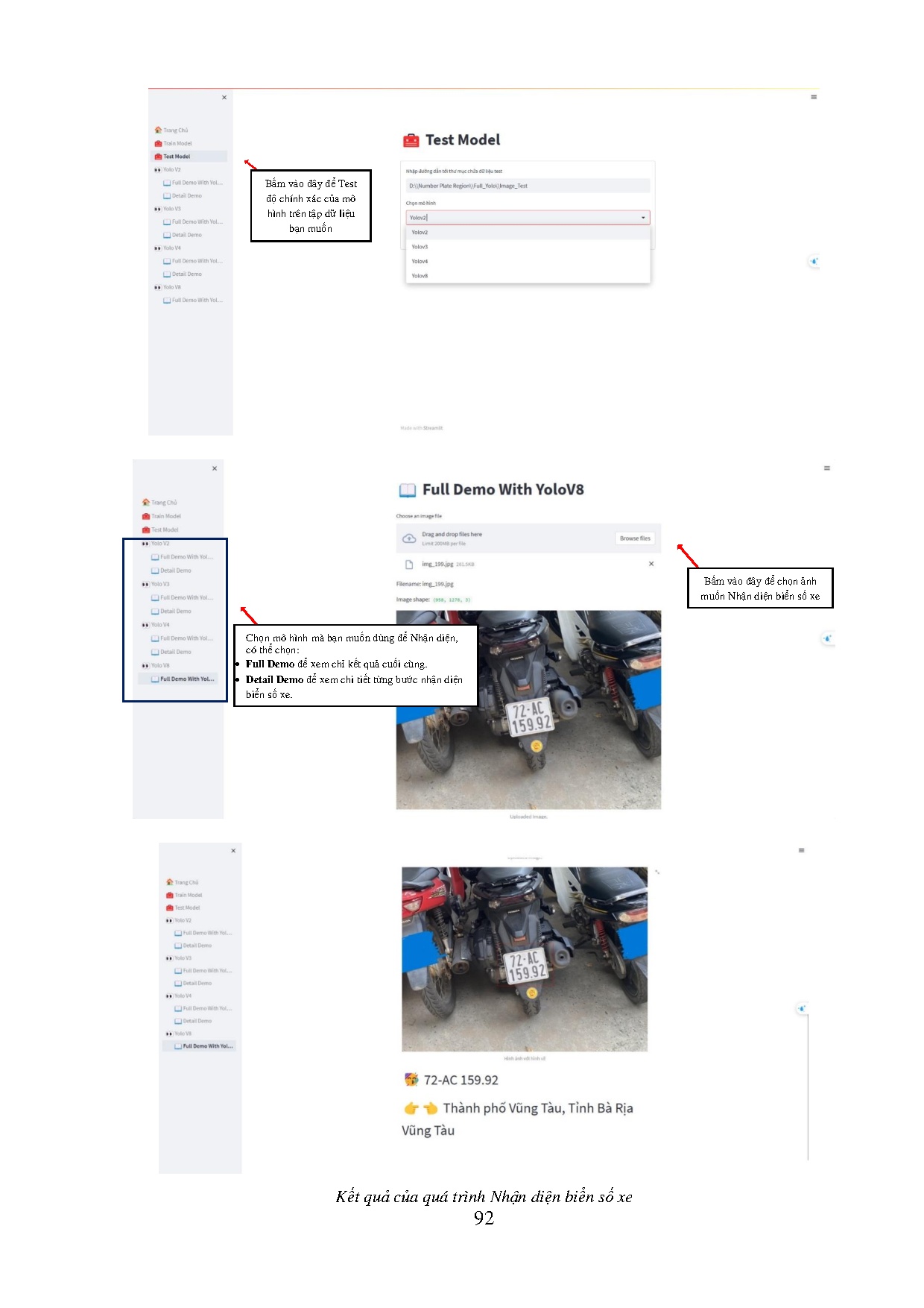 Đồ án tốt nghiệp - Xây dựng hệ thống nhận diện biển số xe bằng mô hình học sâu - Trang 107