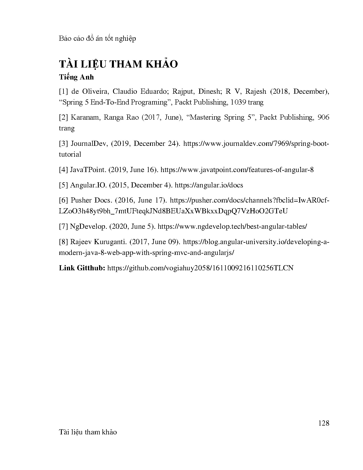 Ảnh một số trang tài liệu