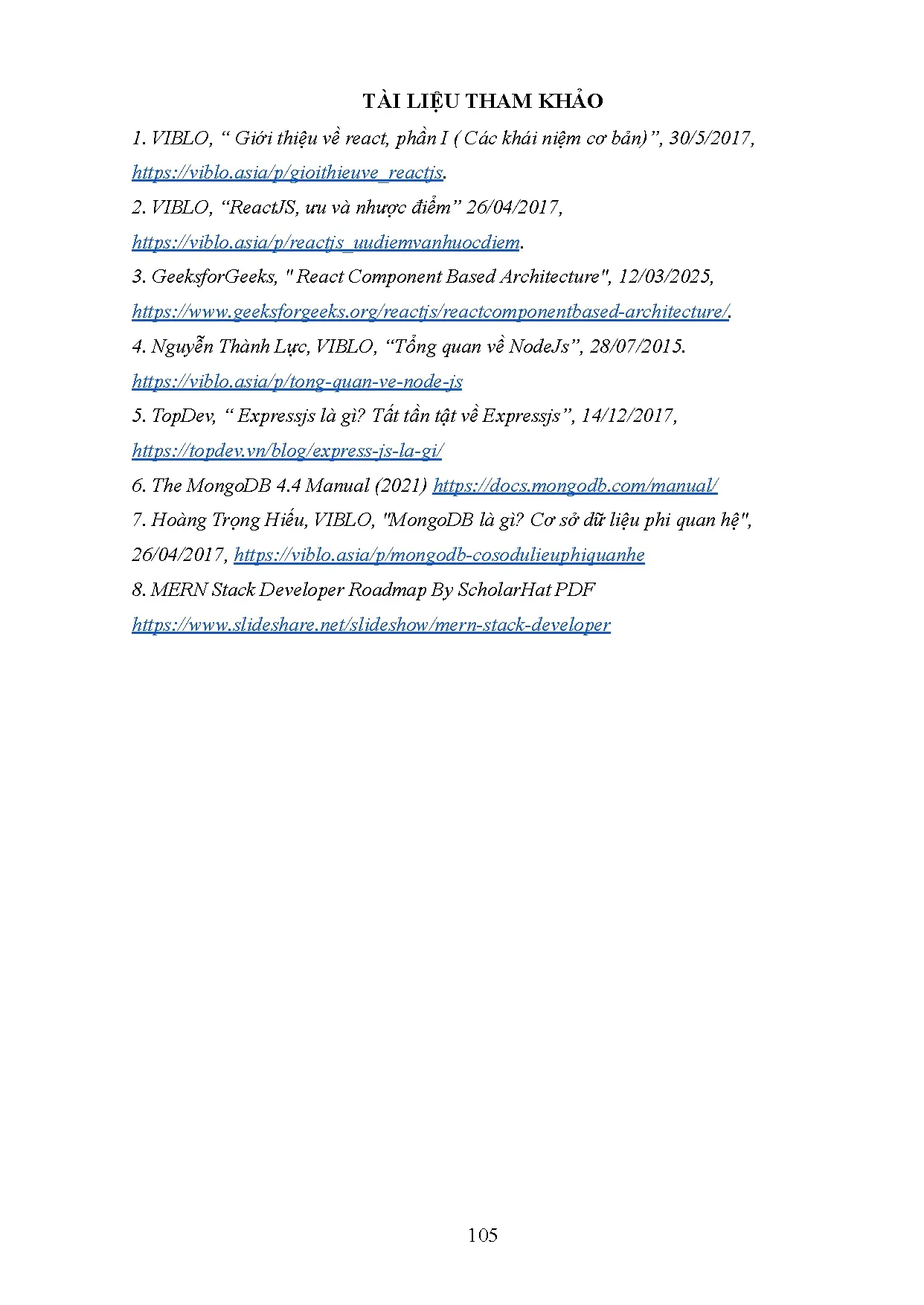 Đồ án tốt nghiệp - Xây dựng Website cho thuê phòng trọ sử dụng công nghệ Mern Stack - Trang 109