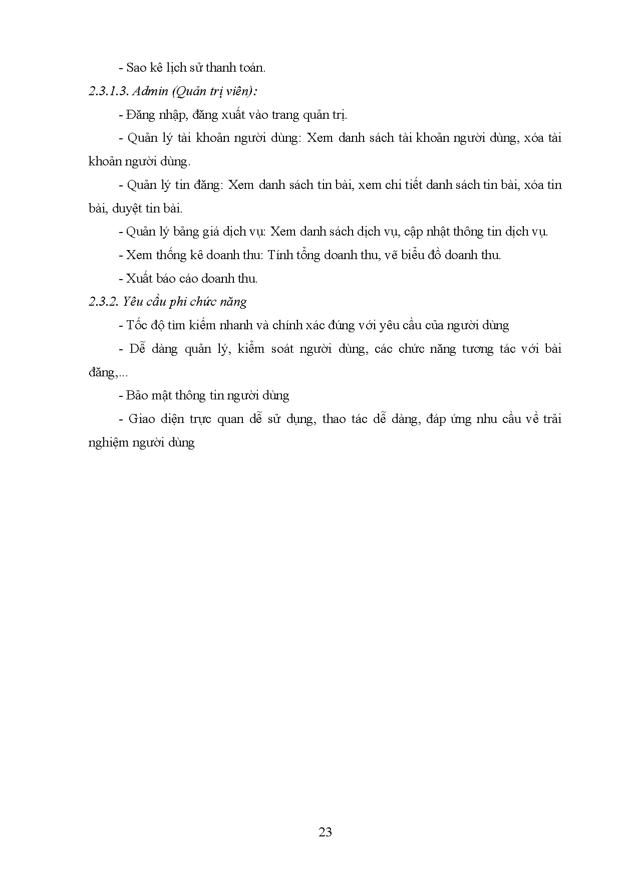 Đồ án tốt nghiệp - Xây dựng Website cho thuê phòng trọ sử dụng công nghệ Mern Stack - Trang 27