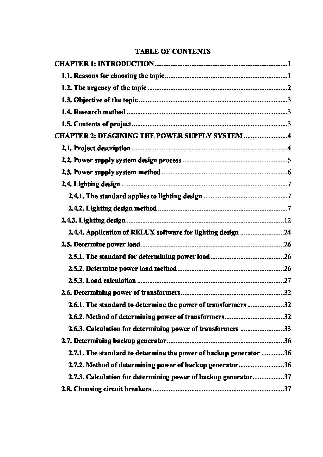 Đồ án tốt nghiệp - Designing and operating electromechanical system for PVI office tower - Trang 4