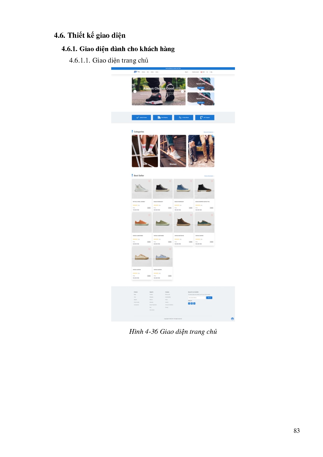 Đồ án tốt nghiệp - Xây dựng Website bán giày - Trang 92