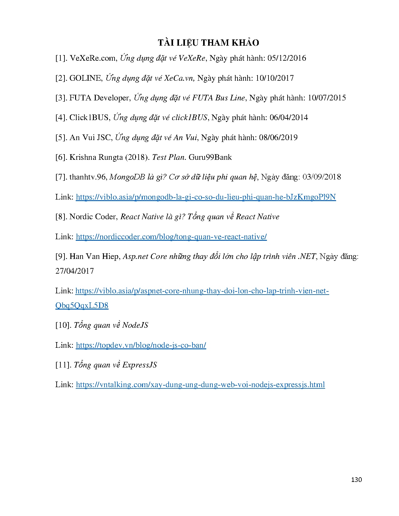 Ảnh một số trang tài liệu