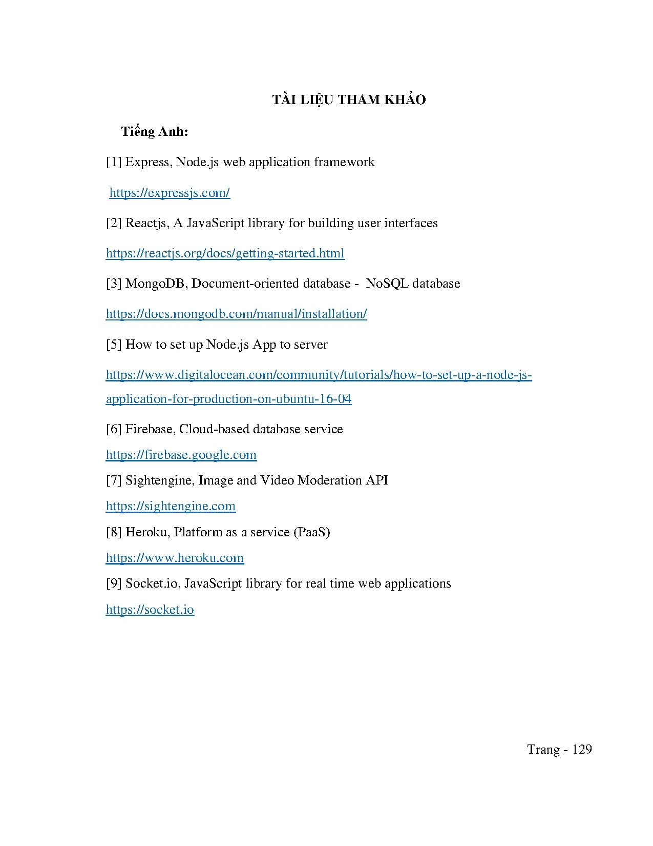 Đồ án tốt nghiệp - Xây dựng website mạng xã hội về máy tính và điện thoại: Đồ án tốt NKĐTCLCNCNTT - Trang 145