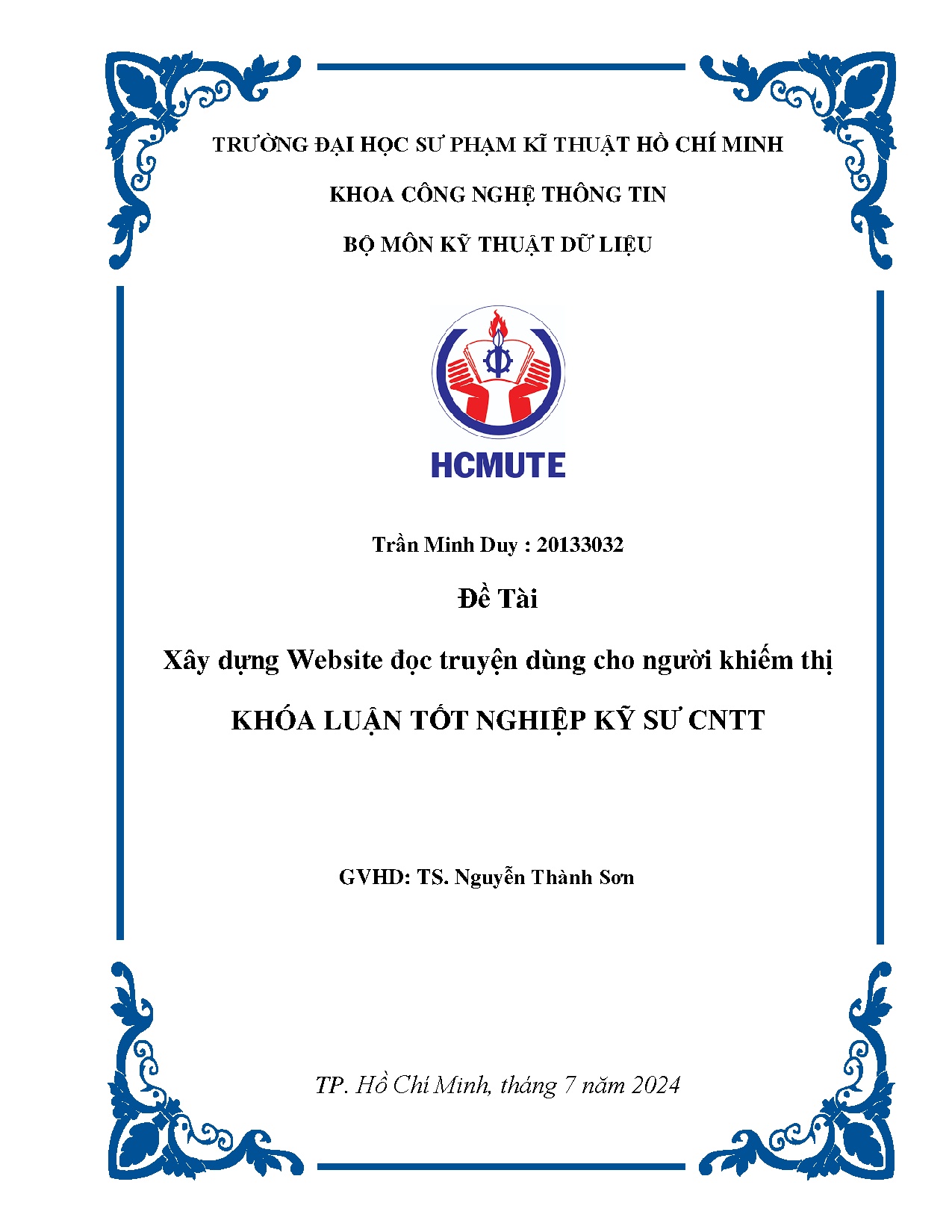 Đồ án tốt nghiệp - Xây dựng Website đọc truyện dùng cho người khiếm thị