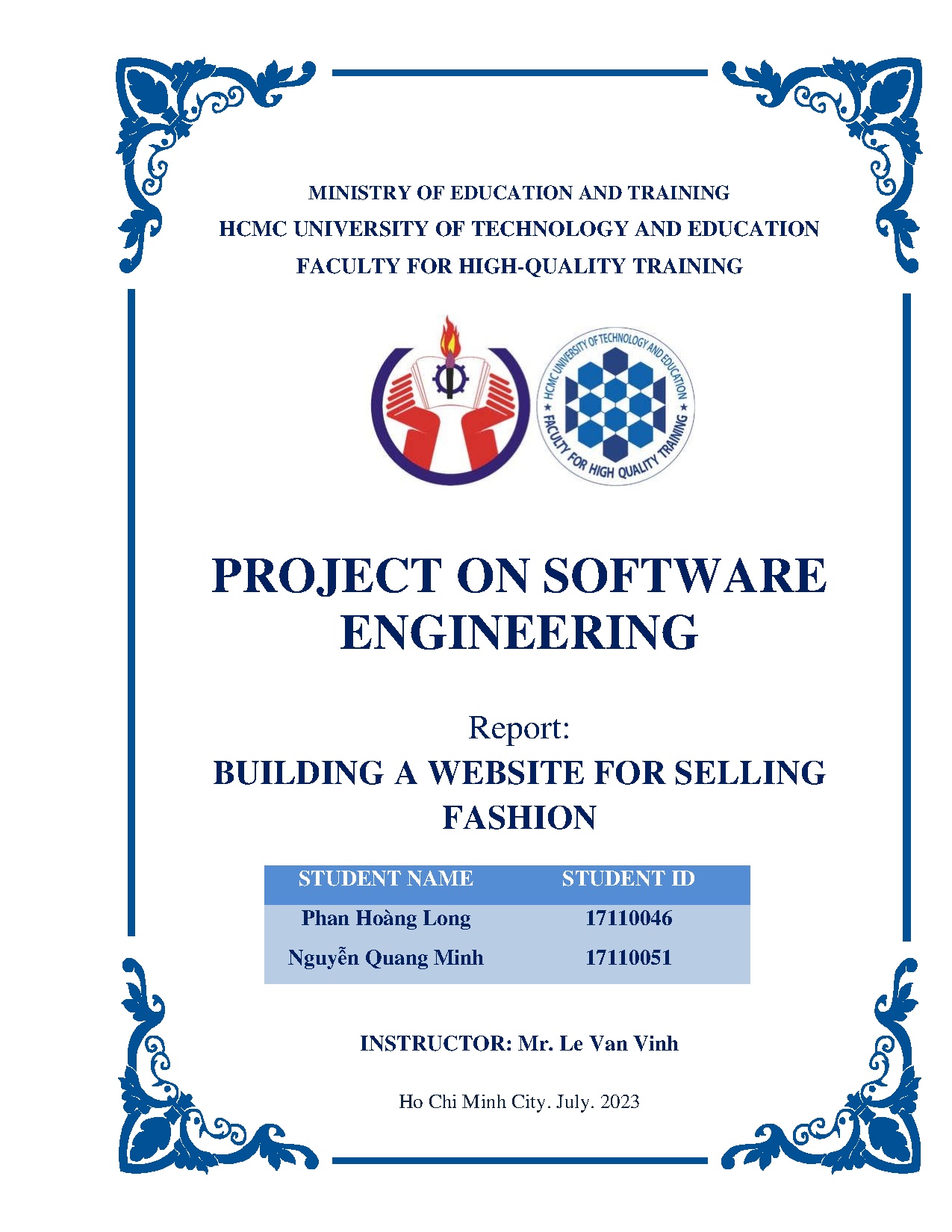 Đồ án tốt nghiệp - Building a website for selling fashion