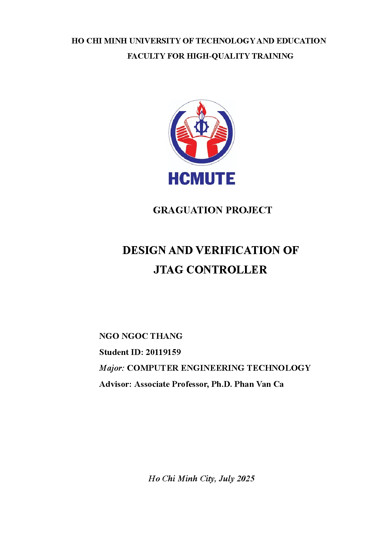 Đồ án tốt nghiệp - Design and verification of JTAG controller - Trang 2