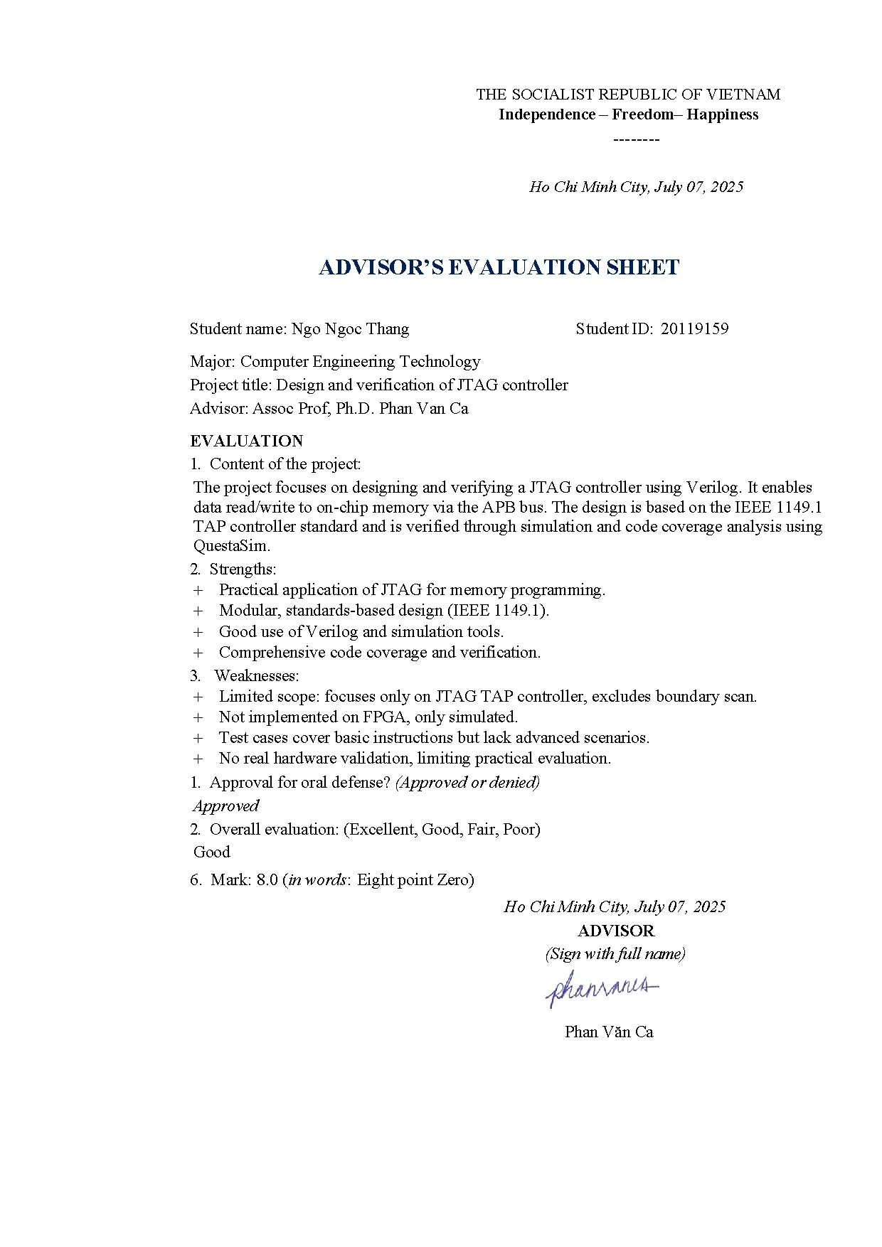 Đồ án tốt nghiệp - Design and verification of JTAG controller - Trang 4