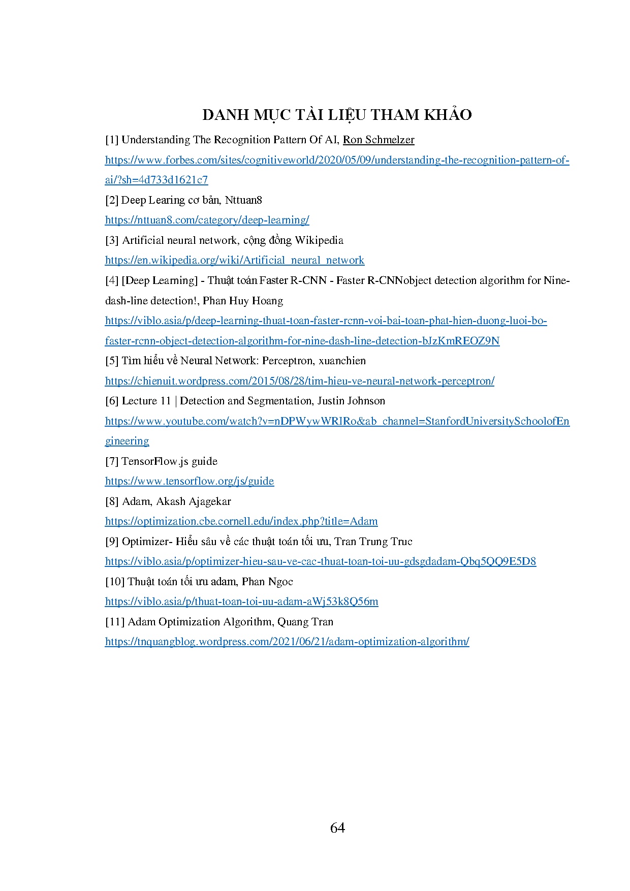 Ảnh một số trang tài liệu