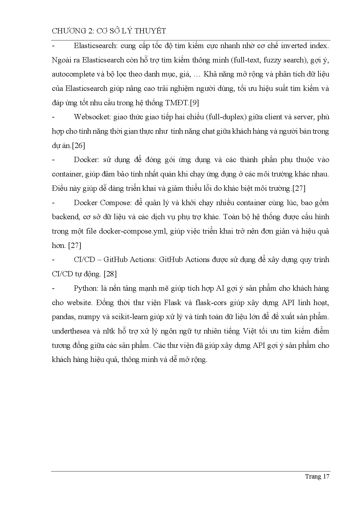 Ảnh một số trang tài liệu