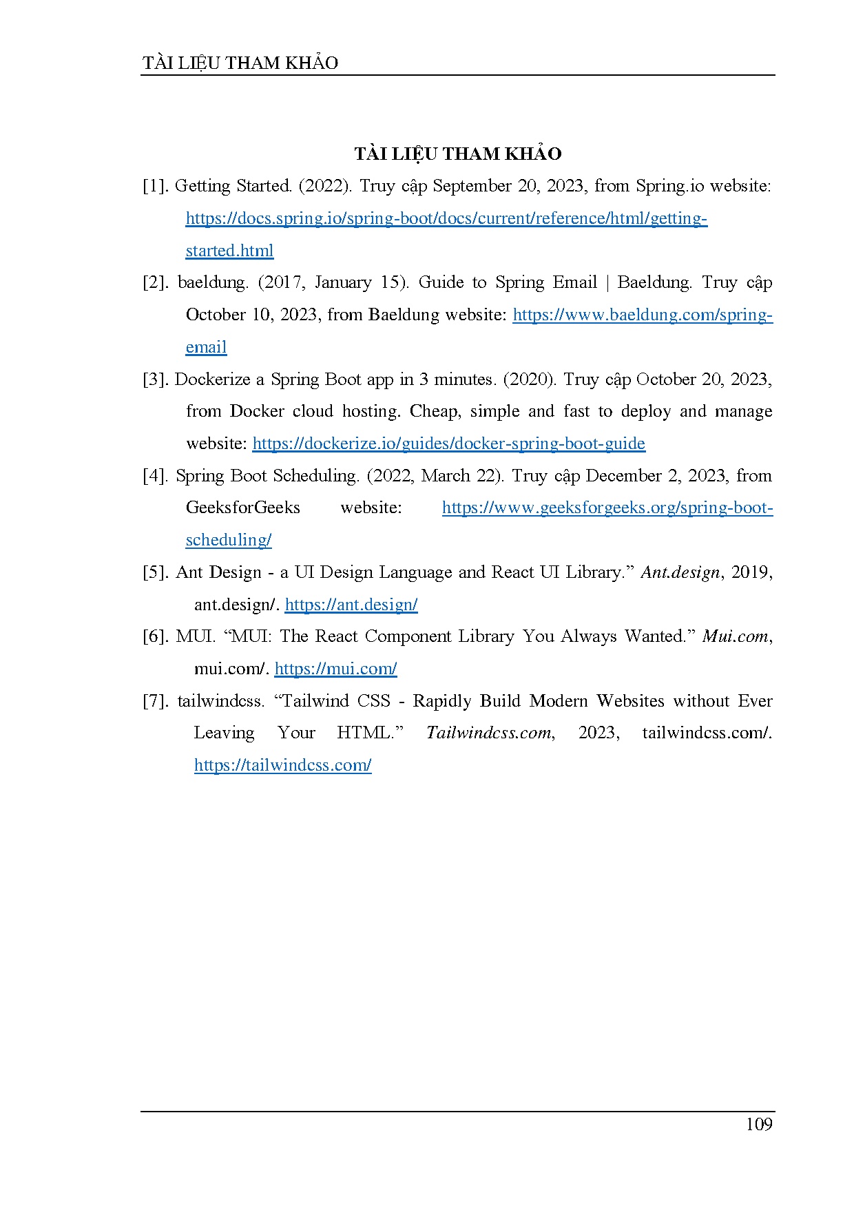 Ảnh một số trang tài liệu