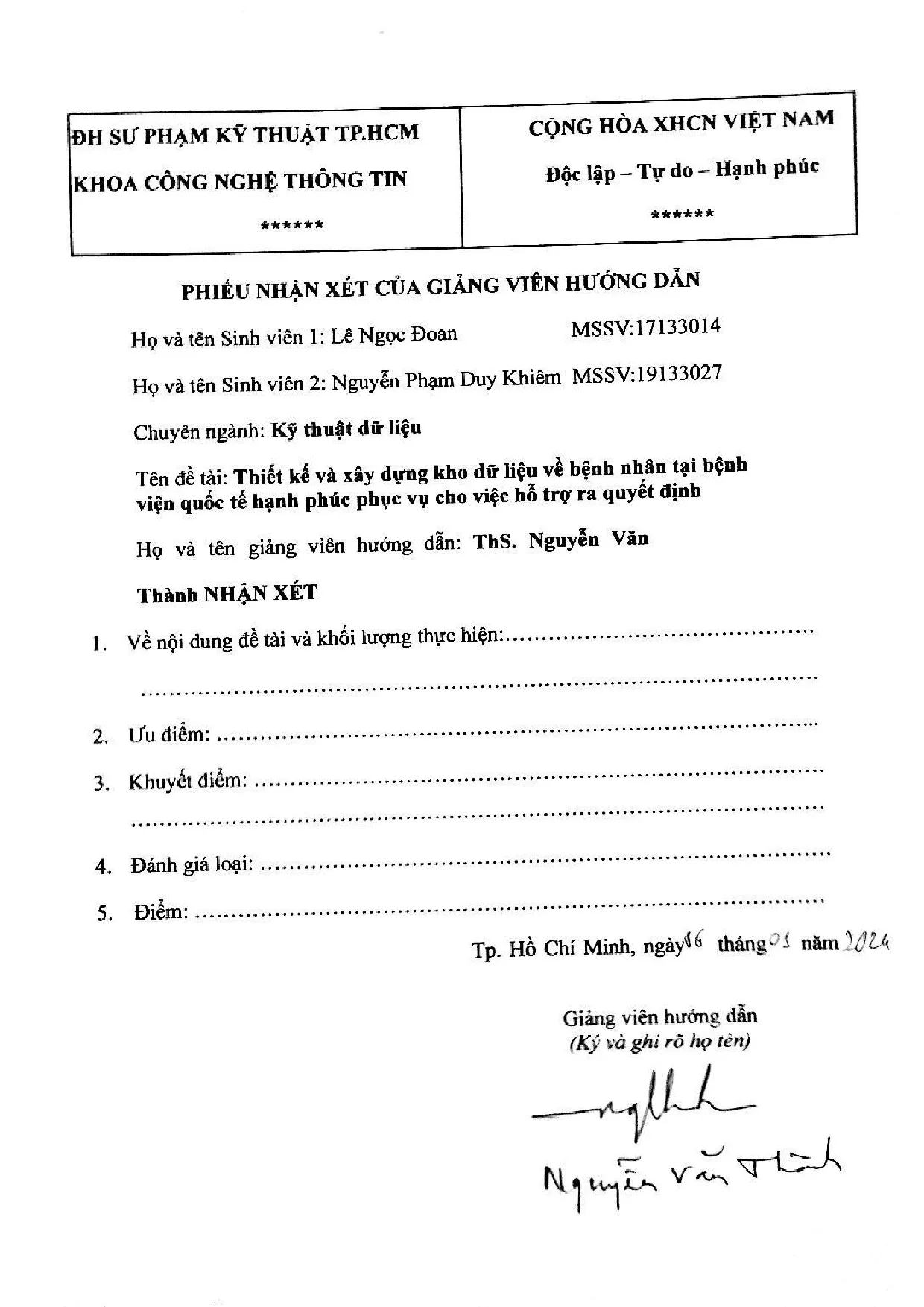 Đồ án tốt nghiệp - Thiết kế và xây dựng kho dữ liệu về bệnh nhân tại bệnh viện Quốc tế HPPVCVHTRQĐ - Trang 2