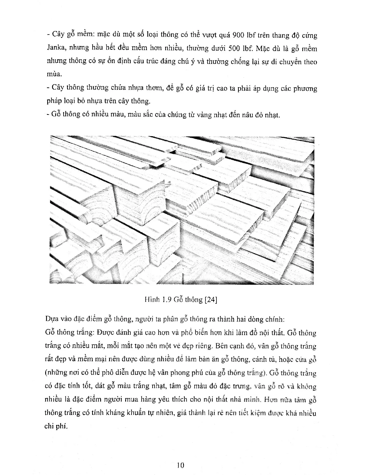 Đồ án tốt nghiệp - Nghiên cứu xử lý gỗ thông để gia cường cho vật liệu Composite - Trang 21