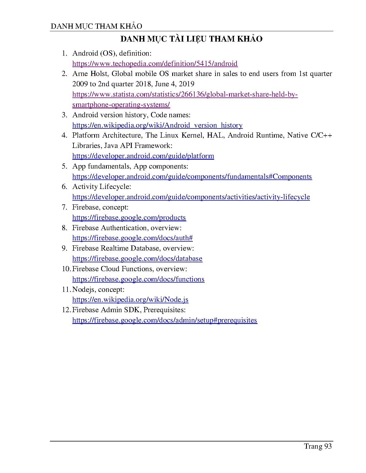 Ảnh một số trang tài liệu