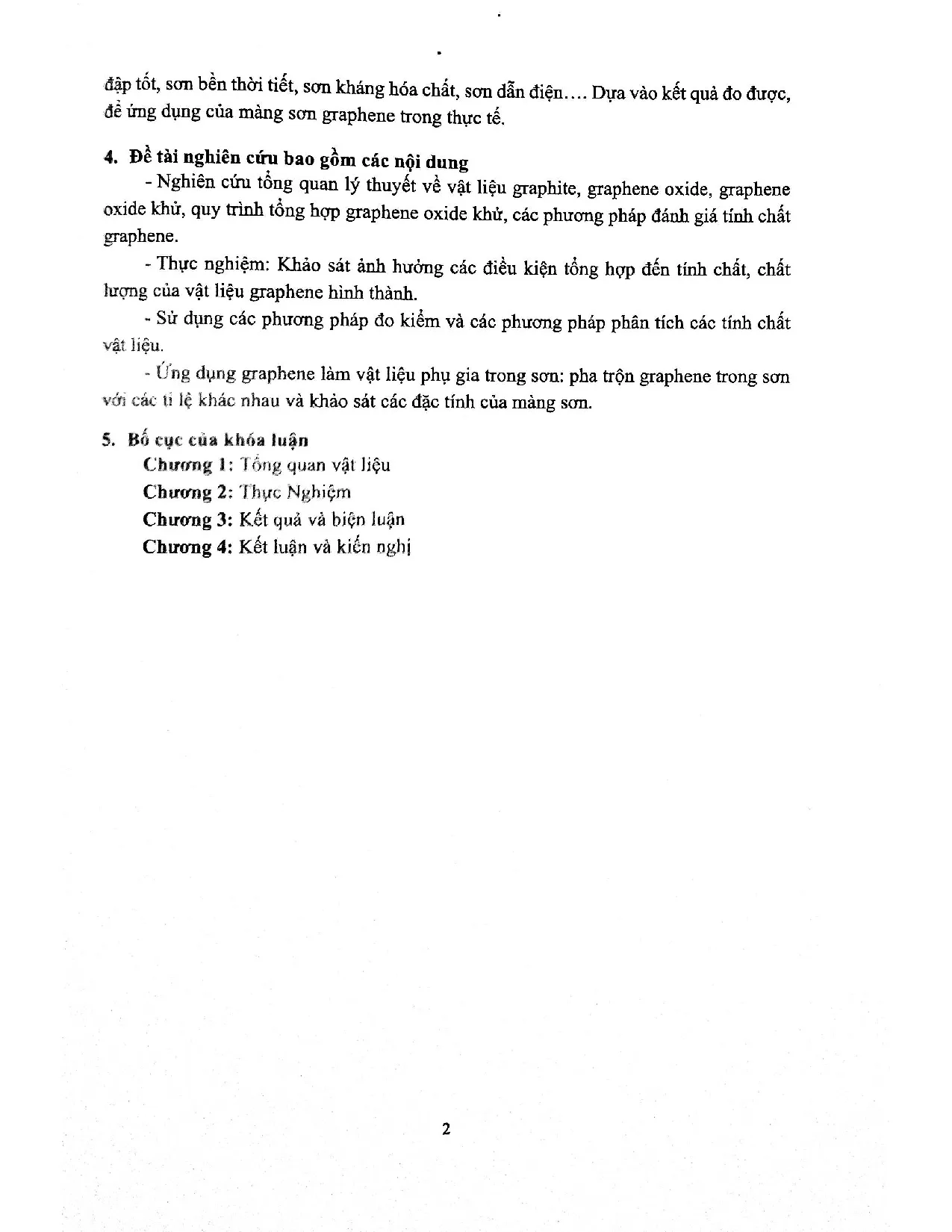 Đồ án tốt nghiệp - Nghiên cứu chế tạo Graphene từ Graphite và hướng đến ứng dụng làm phụ gia TSP - Trang 15