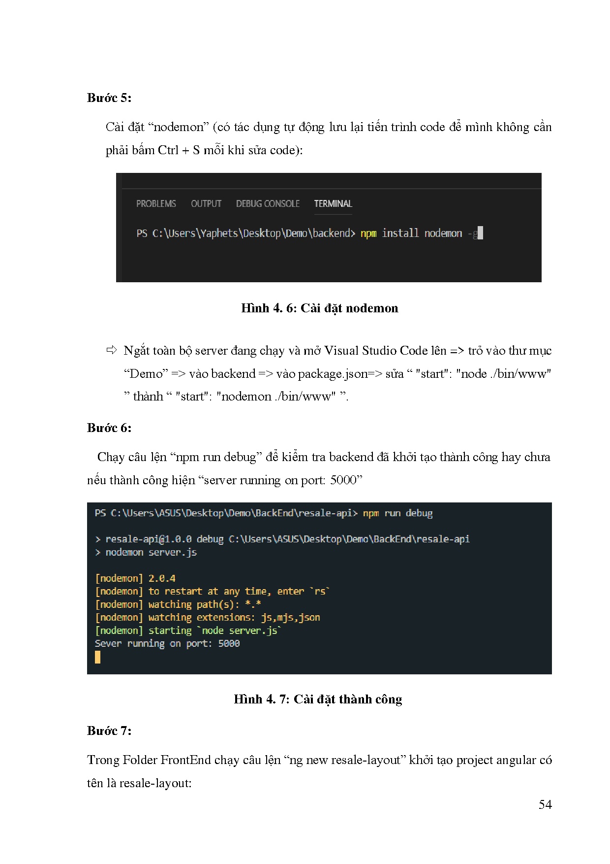 Ảnh một số trang tài liệu