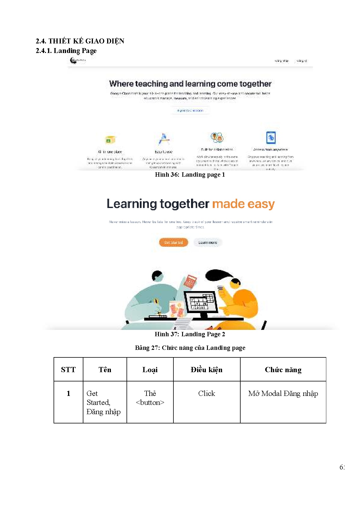Đồ án tốt nghiệp - Xây dựng website dạy học số sử dụng Công nghệ Mern stack - Trang 66