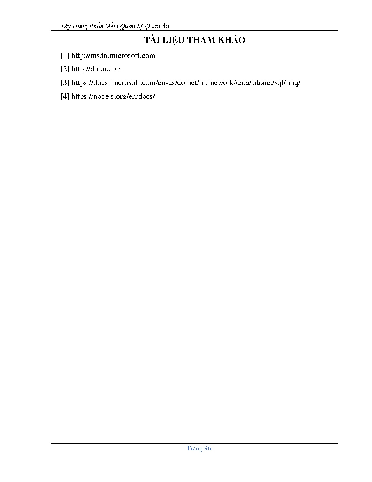 Đồ án tốt nghiệp - Xây dựng phần mềm quản lý quán ăn - Trang 111