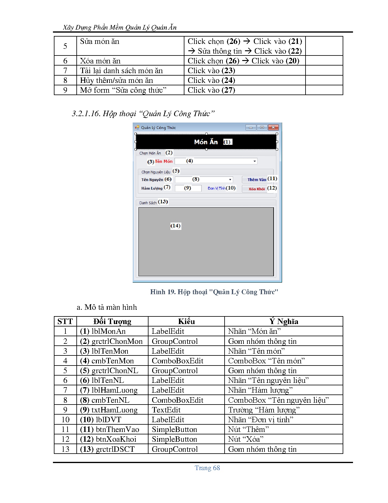 Đồ án tốt nghiệp - Xây dựng phần mềm quản lý quán ăn - Trang 83