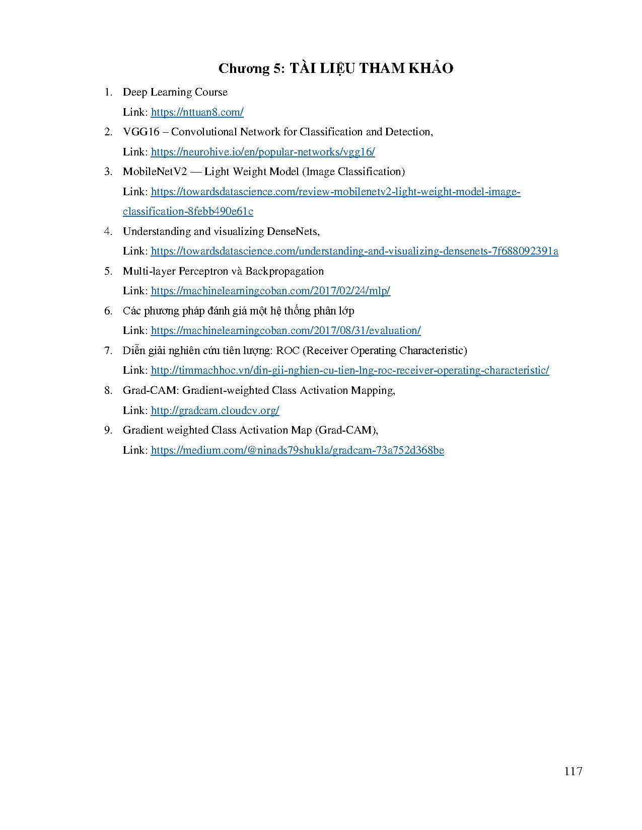 Ảnh một số trang tài liệu