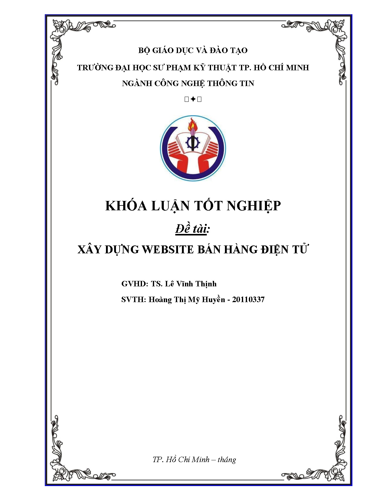 Đồ án tốt nghiệp - Xây dựng website bán hàng điện tử