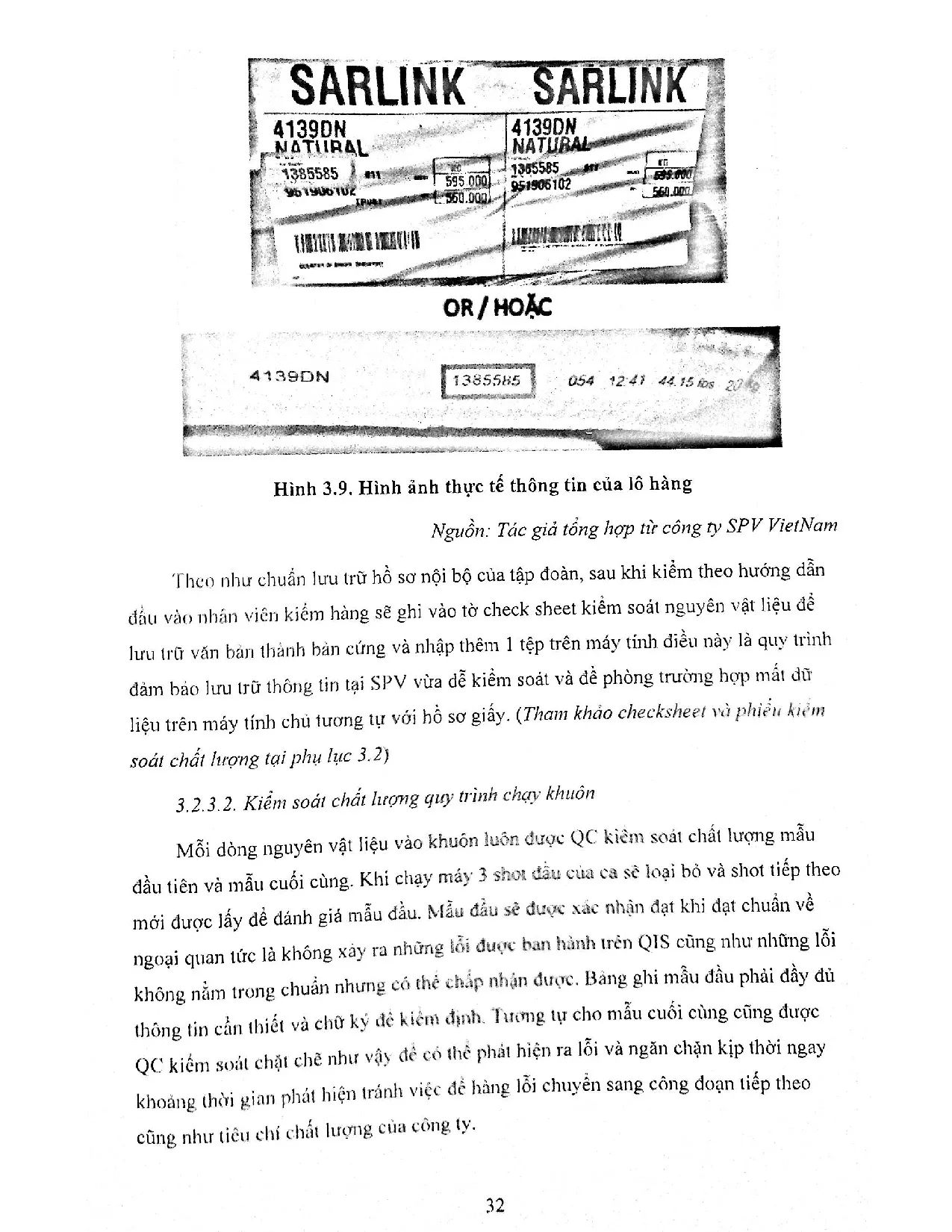 Đồ án tốt nghiệp - Kiểm soát chất lượng chuyền sản phẩm tại Summit polymers VietNam bằng công CKSCL - Trang 42