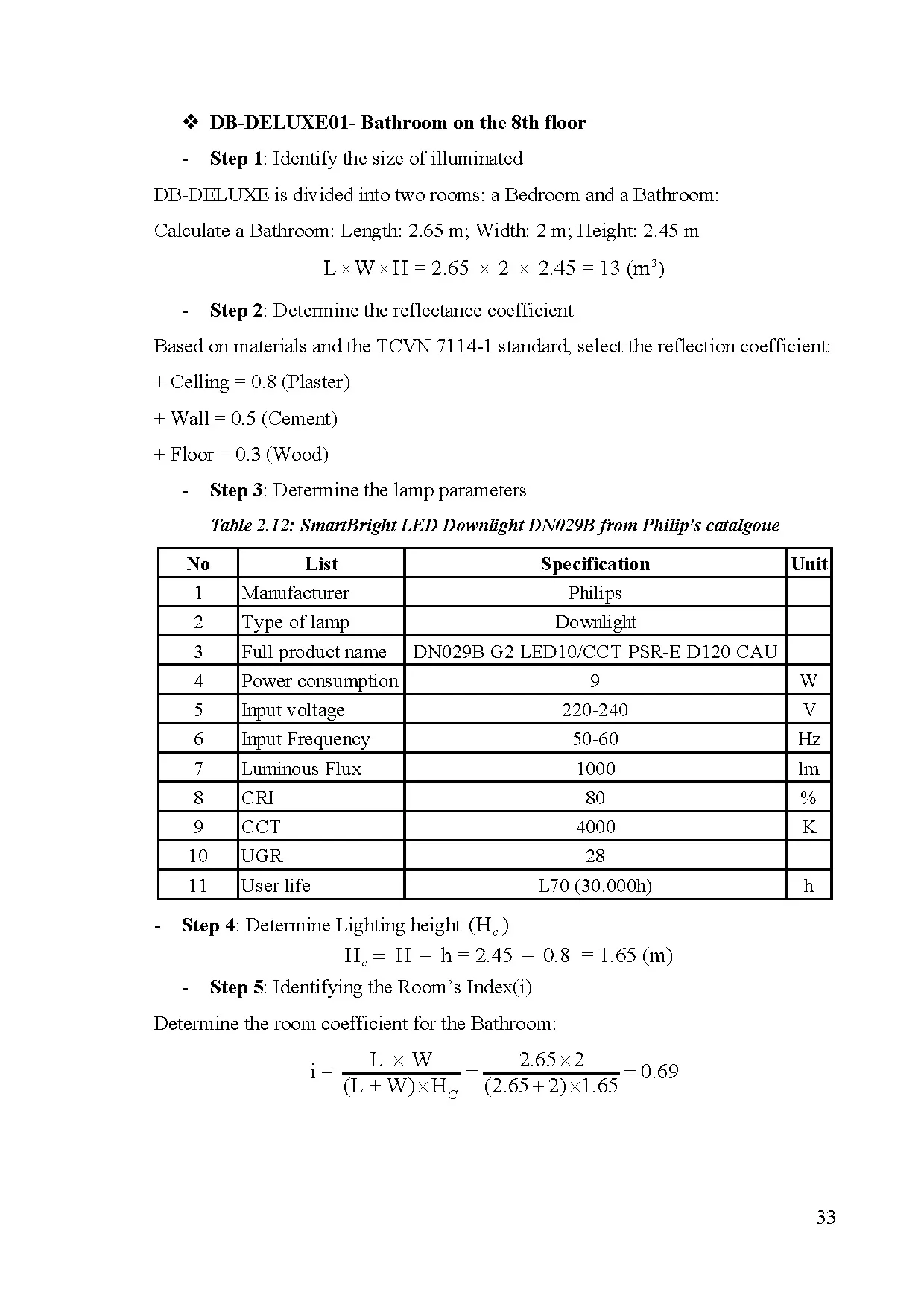 Đồ án tốt nghiệp - Design of electrical systems, 3D revit-based lighting monitoring systems, and PVS - Trang 57