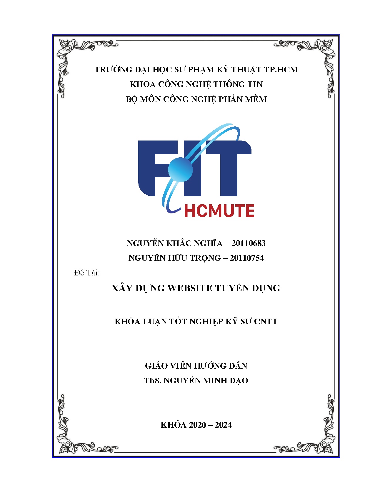 Đồ án tốt nghiệp - Xây dựng website tuyển dụng