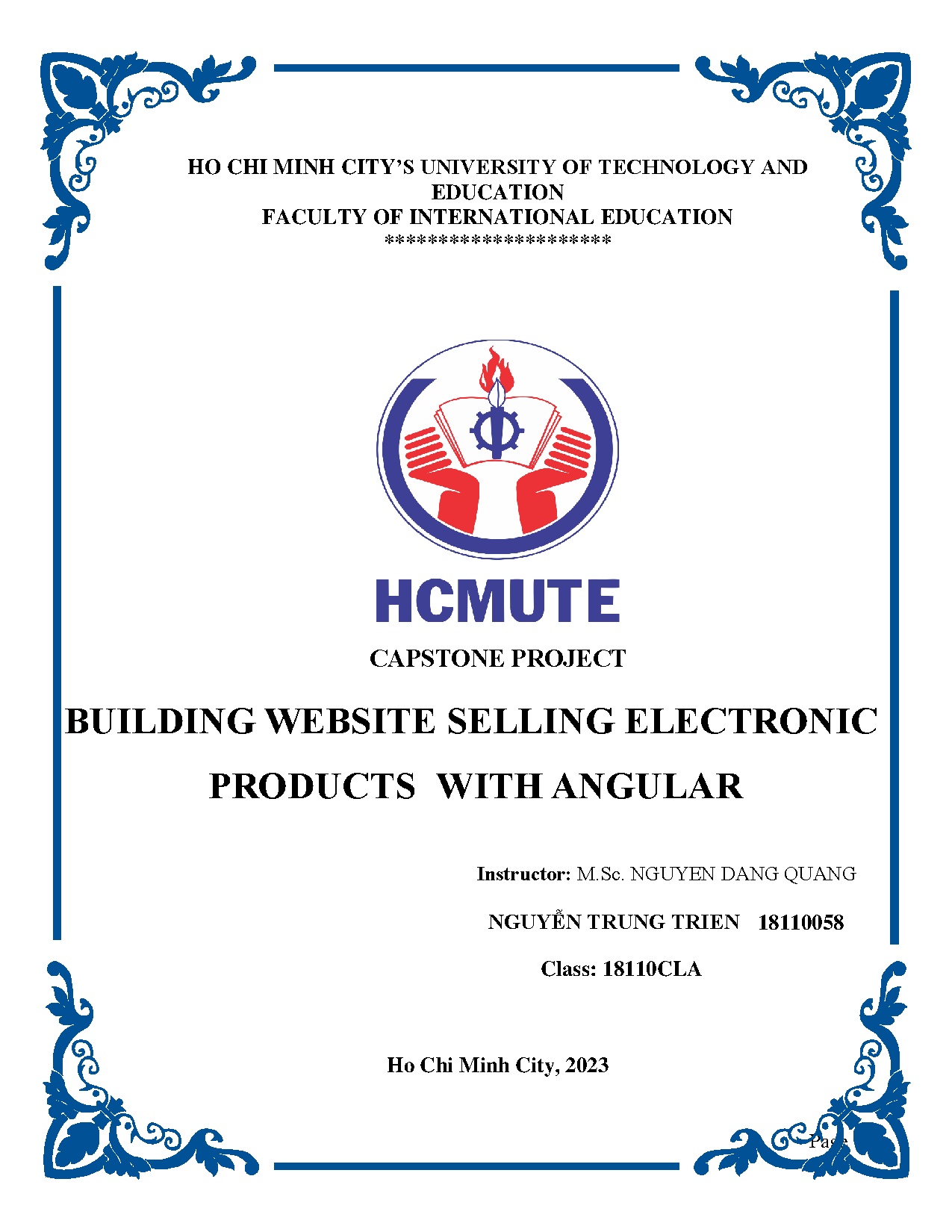 Đồ án tốt nghiệp - Building website selling electronic products with Angular