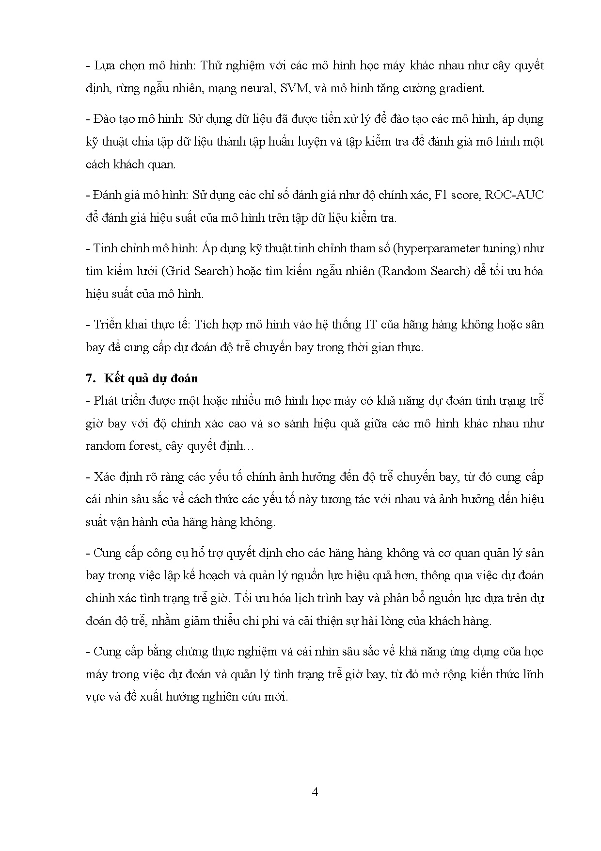 Đồ án tốt nghiệp - Ứng dụng mô hình học máy trong dự đoán tình trạng trễ giờ bay - Trang 18