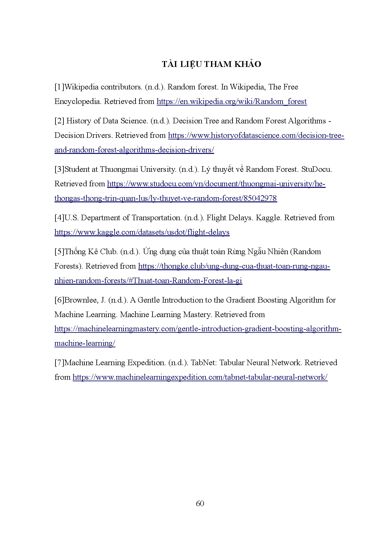 Đồ án tốt nghiệp - Ứng dụng mô hình học máy trong dự đoán tình trạng trễ giờ bay - Trang 74