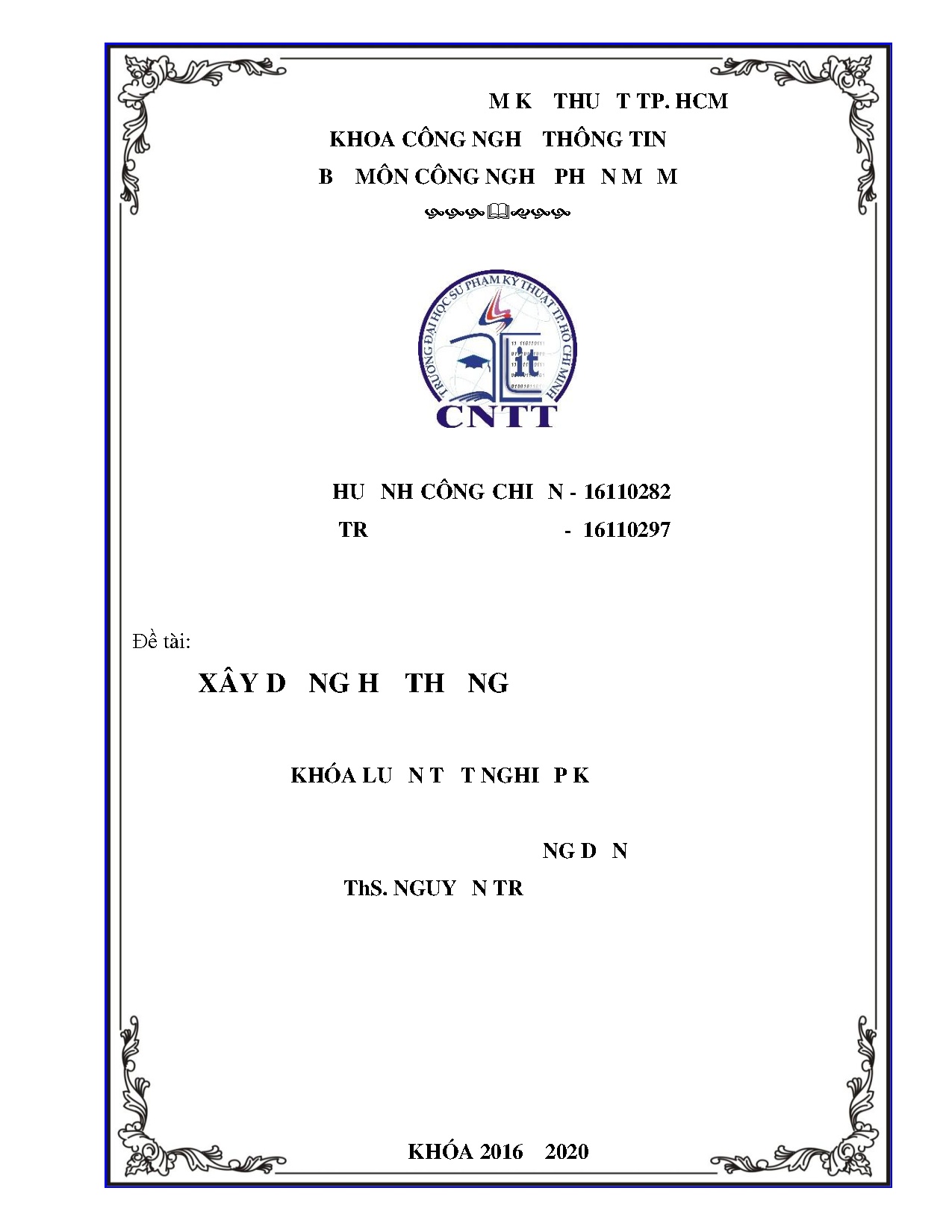 Đồ án tốt nghiệp - Xây dựng hệ thống giao đồ ăn nhanh