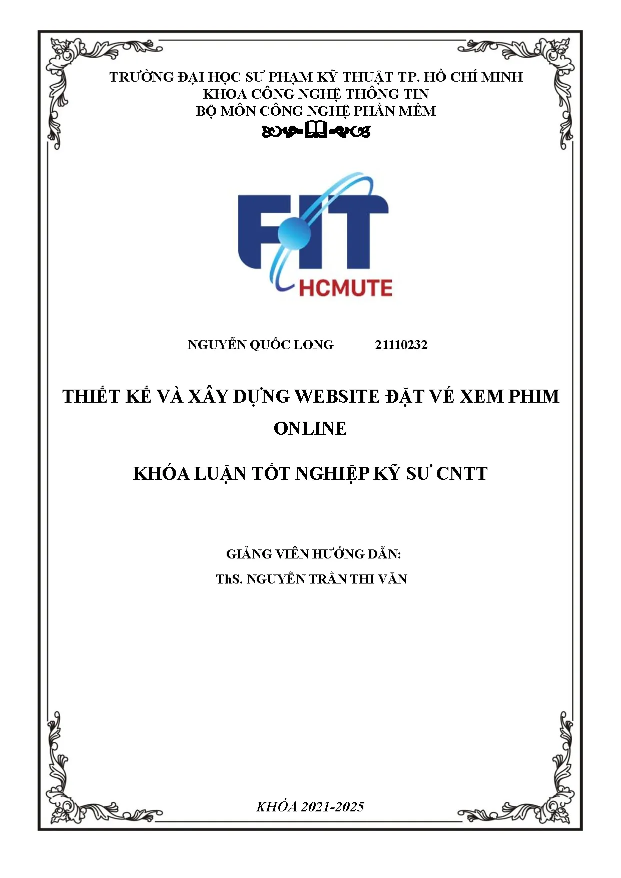 Đồ án tốt nghiệp - Thiết kế và xây dựng website đặt vé xem phim online - Trang 2