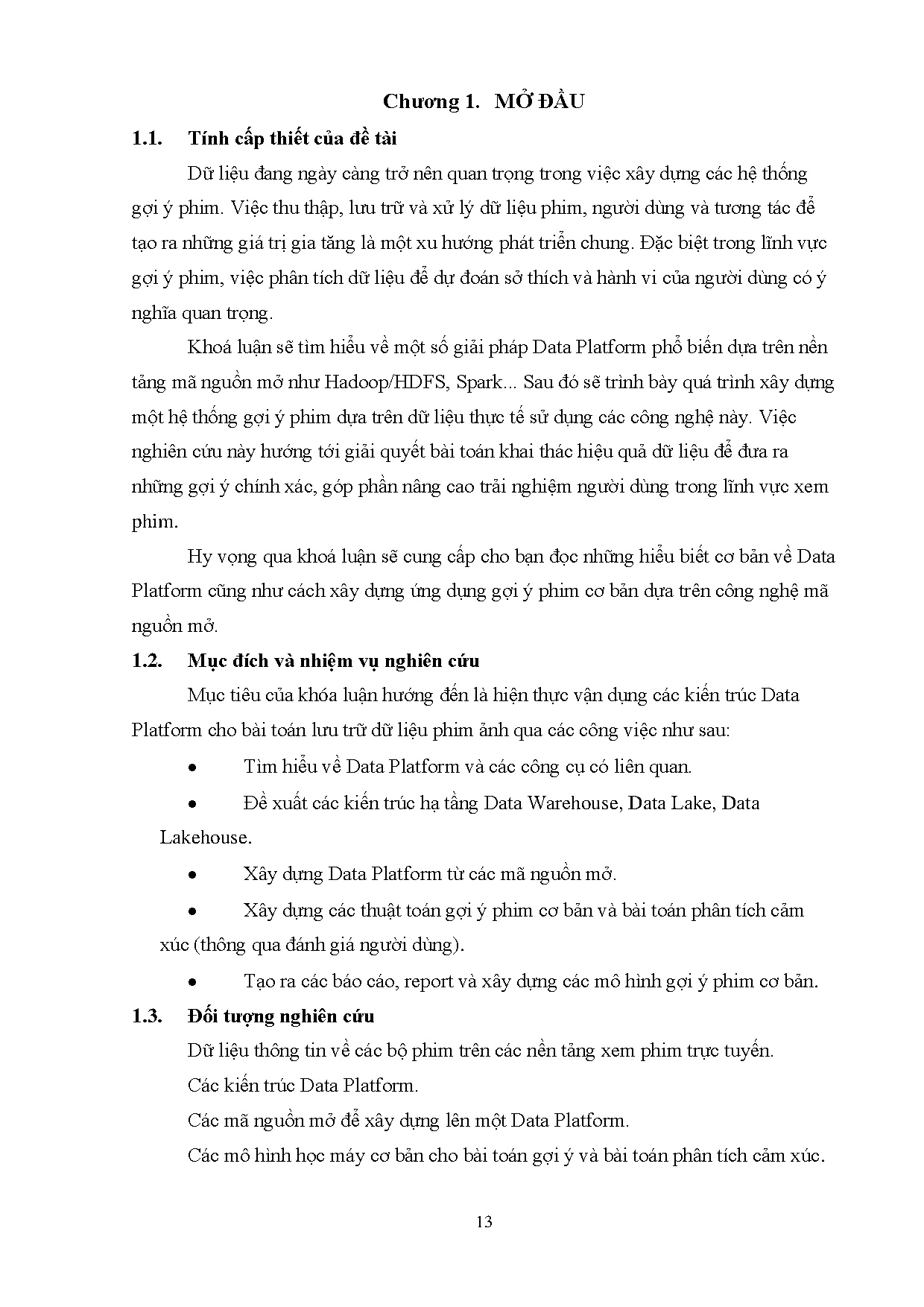 Đồ án tốt nghiệp - Xây dựng data platform sử dụng mã nguồn mở phục vụ hệ thống gợi ý phim - Trang 16