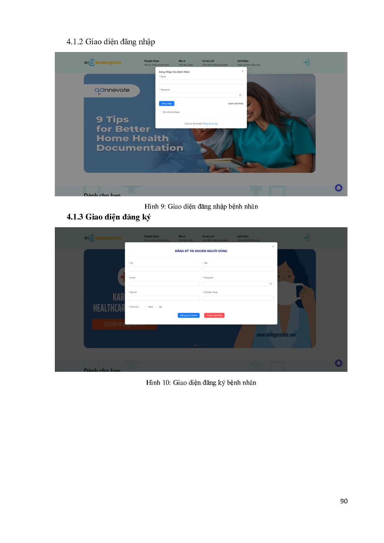 Ảnh một số trang tài liệu