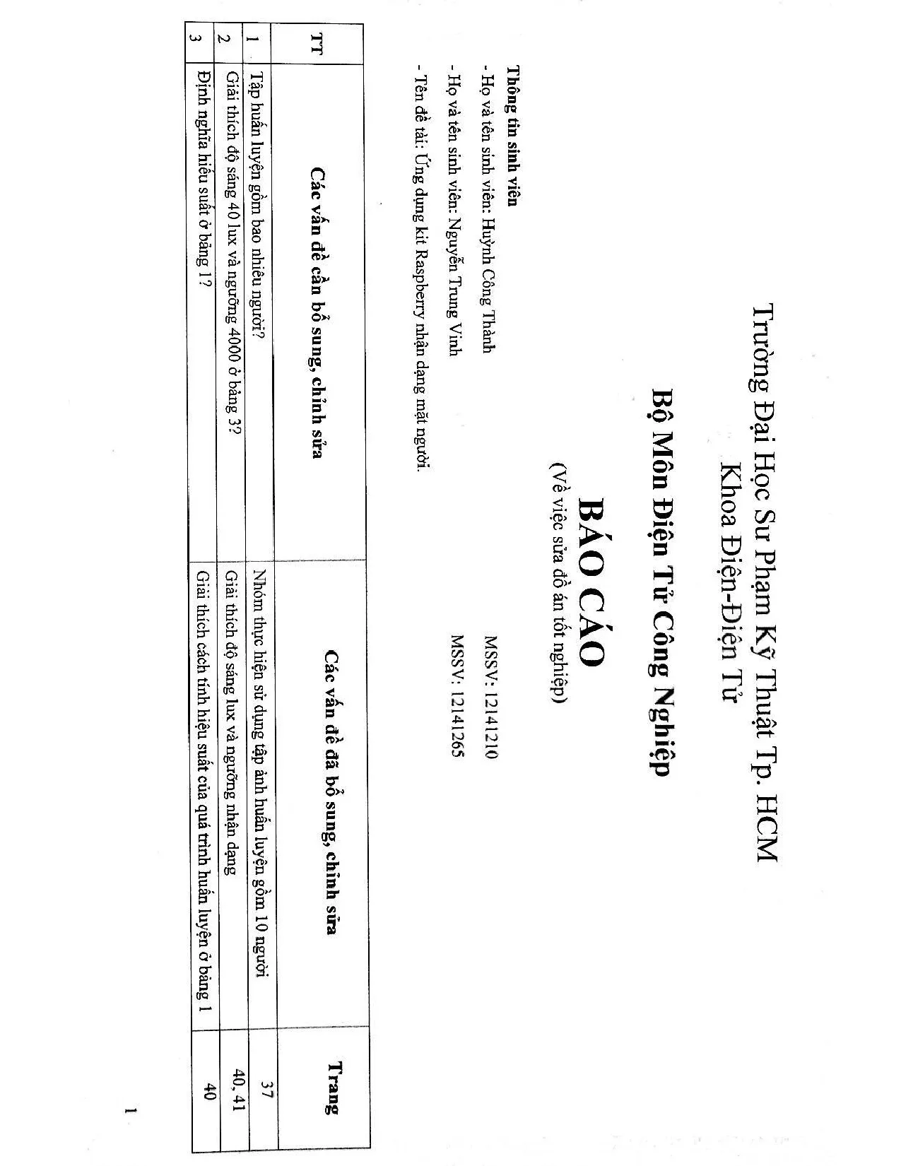 Đồ án tốt nghiệp - Ứng dụng KIT RASPBERRY nhận dạng mặt người - Trang 2