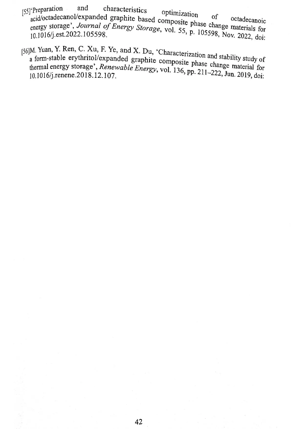 Đồ án tốt nghiệp - Tổng hợp vật liệu chuyển pha 1-Octadecanol/Expanded Graphite/Fe304 với HNCTLTNVT - Trang 63