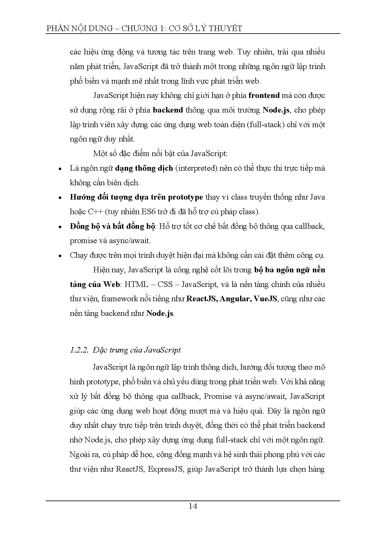 Ảnh một số trang tài liệu