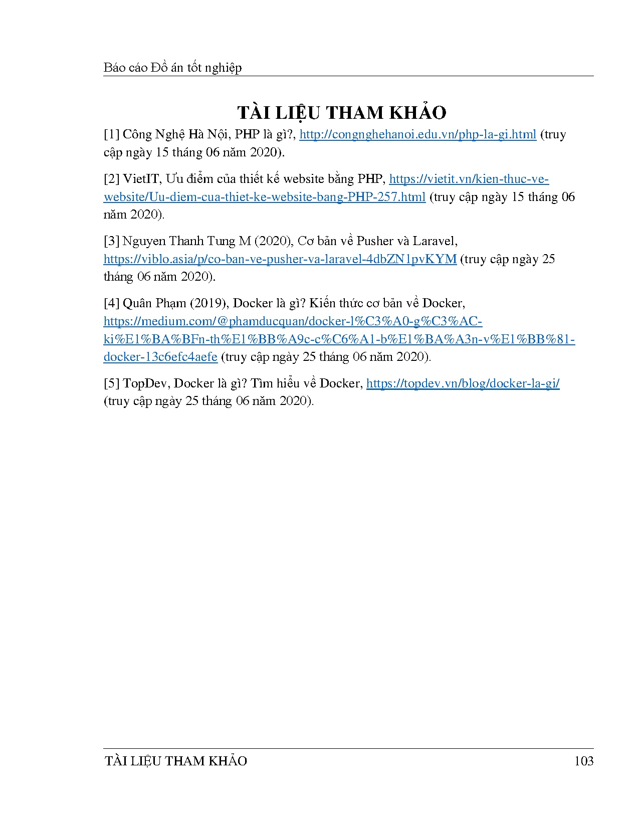 Ảnh một số trang tài liệu