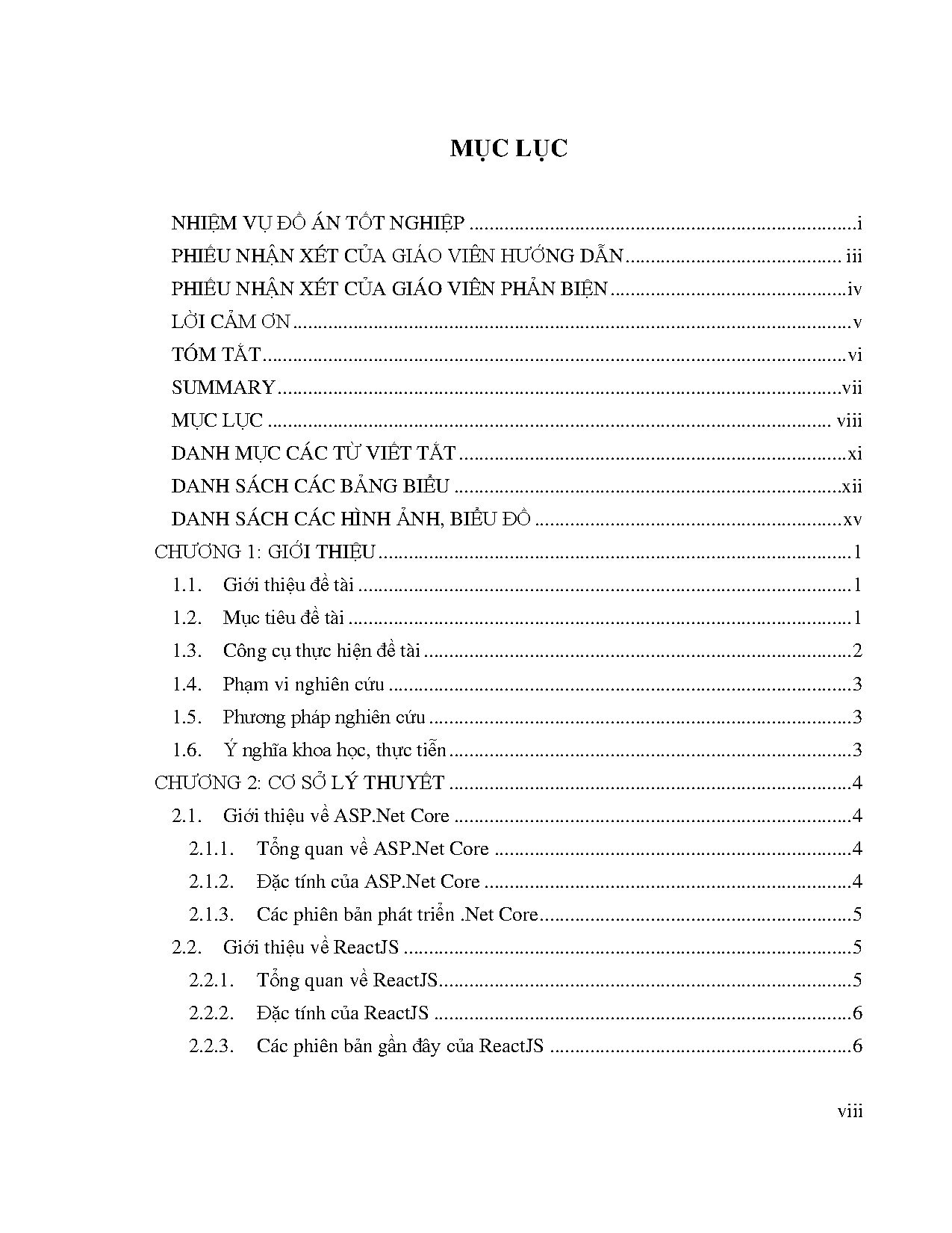 Ảnh một số trang tài liệu