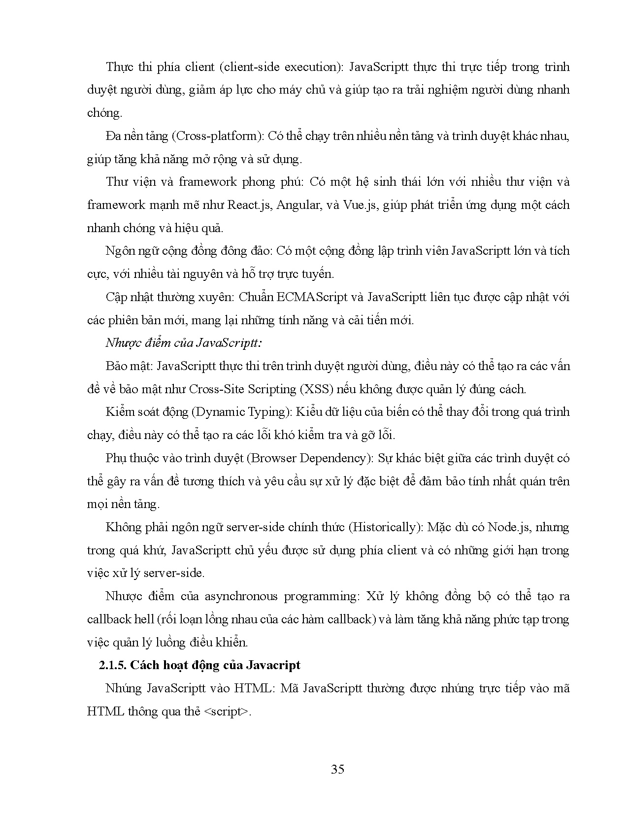 Ảnh một số trang tài liệu