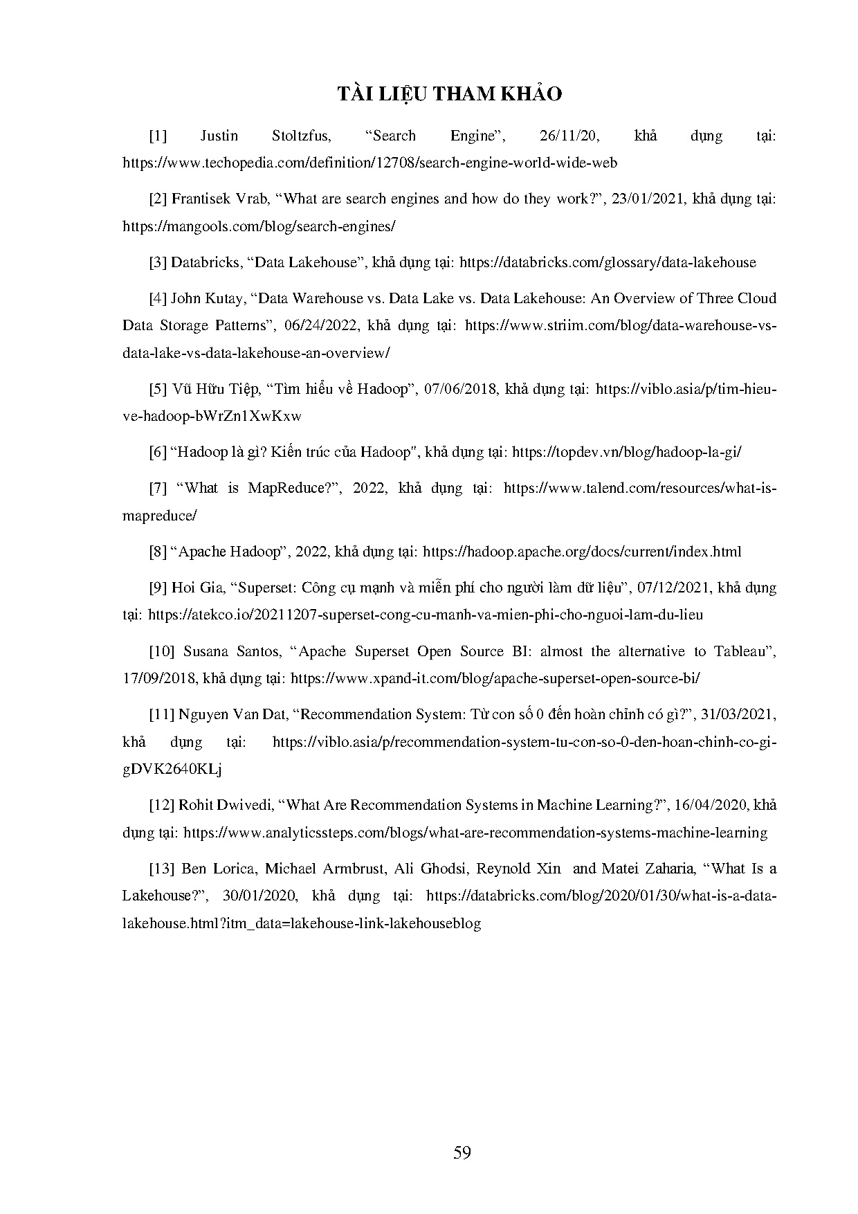 Ảnh một số trang tài liệu