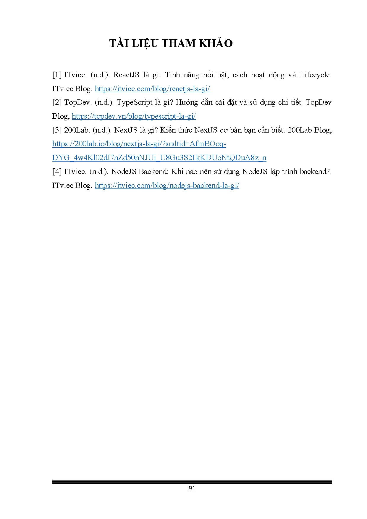 Ảnh một số trang tài liệu