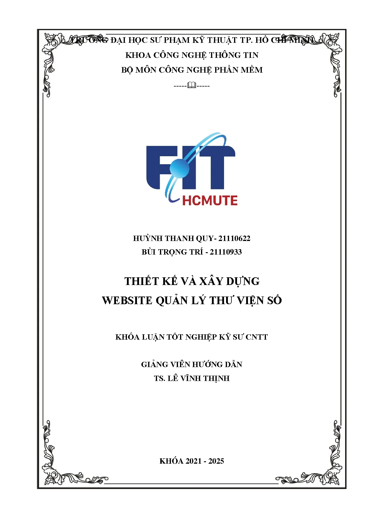 Đồ án tốt nghiệp - Thiết kế và xây dựng Website quản lý thư viện số - Trang 2